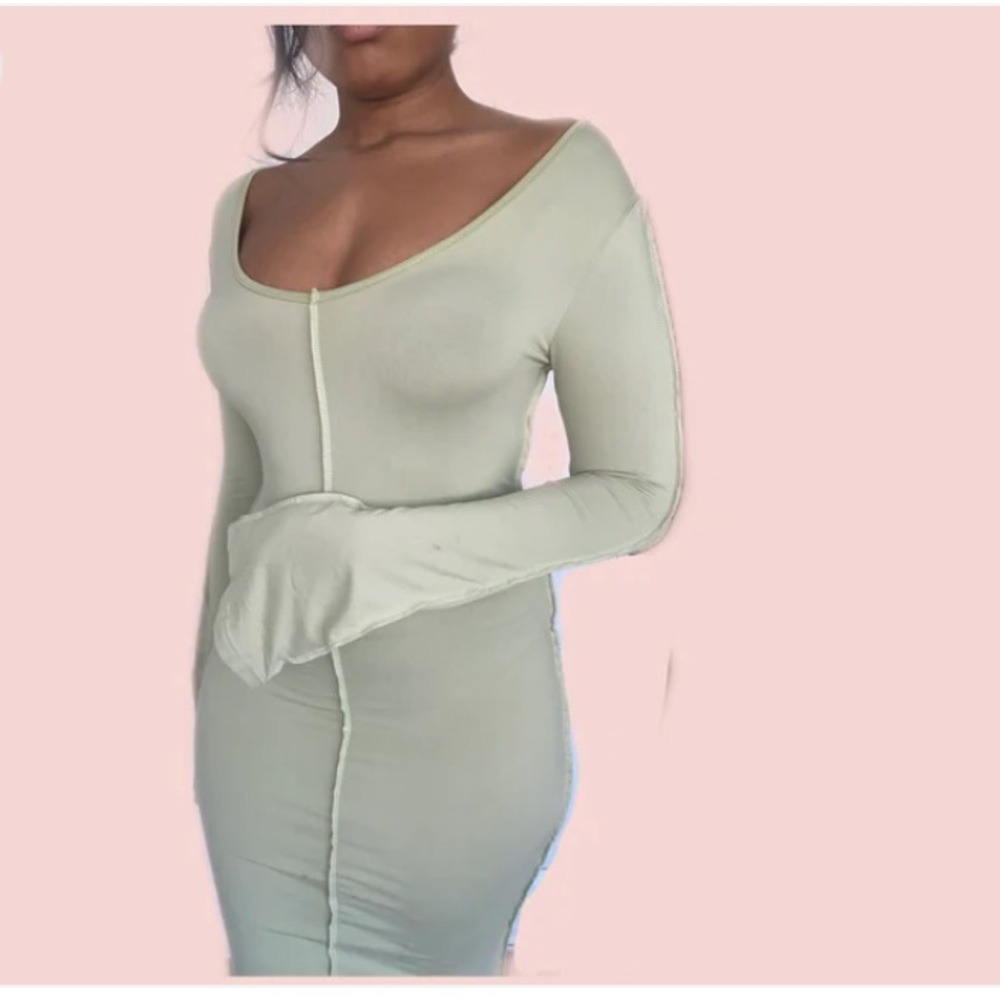 One shoulder dress